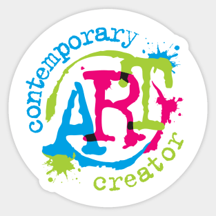 Contemporary Art Creator Sticker